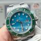 N+ Factory New Swiss Clone Tiffany Blue Rolex Submariner Green Ceramic Bezel Watch (3)_th.jpg